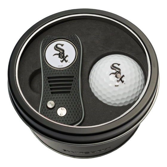 Chicago White Sox Tin Set - Switchfix, Golf Ball - 757 Sports Collectibles