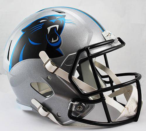 Carolina Panthers Deluxe Replica Speed Helmet (CDG) - 757 Sports Collectibles