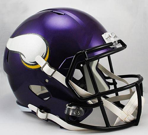 Minnesota Vikings Deluxe Replica Speed Helmet (CDG) - 757 Sports Collectibles