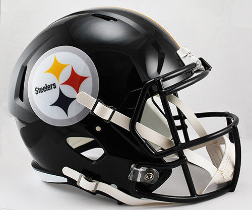 Pittsburgh Steelers Deluxe Replica Speed Helmet (CDG)