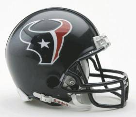 Houston Texans Replica Mini Helmet w/ Z2B Face Mask (CDG) - 757 Sports Collectibles