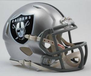 Oakland Raiders Speed Mini Helmet (CDG) - 757 Sports Collectibles