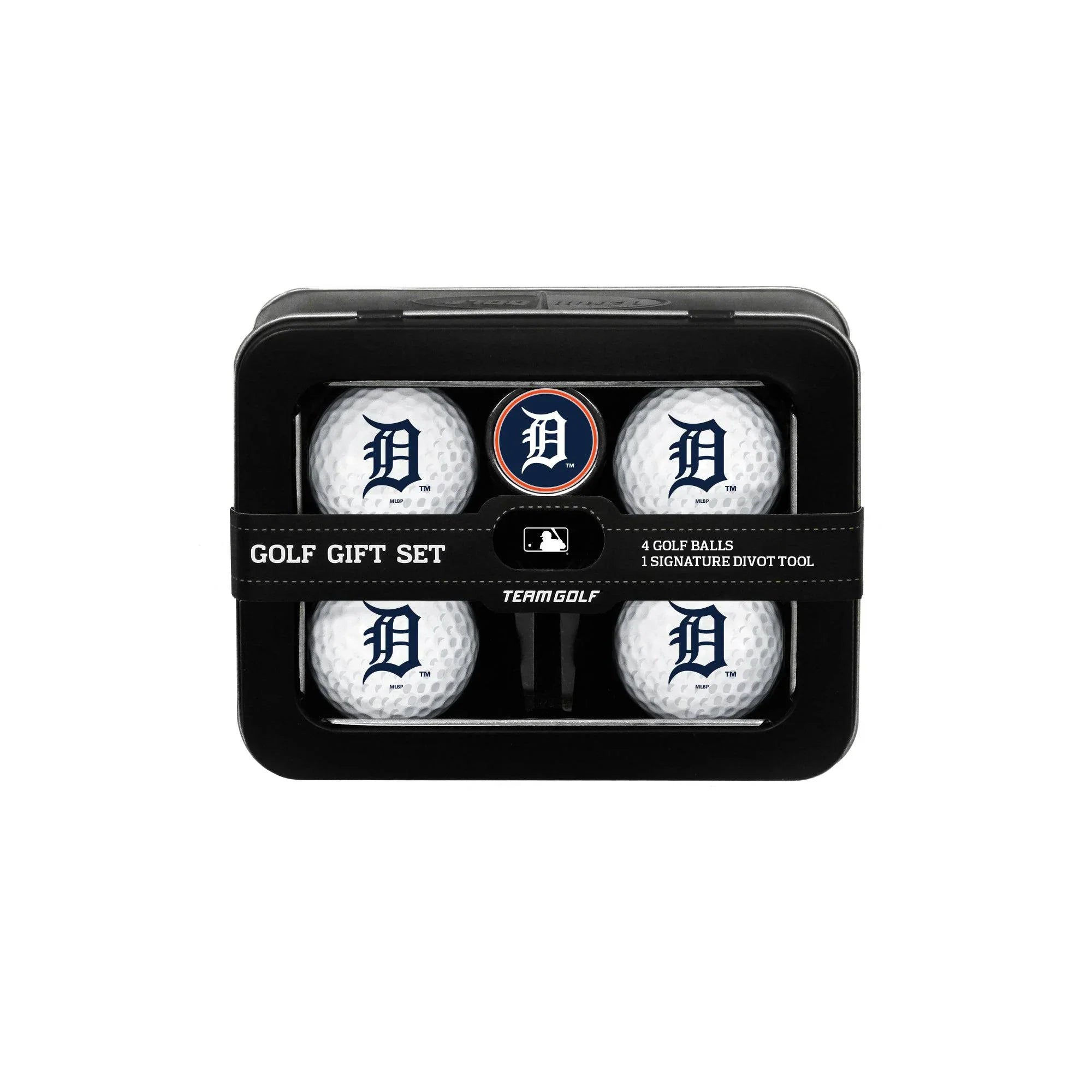 Detroit Tigers 4 Golf Ball And Divot Tool Set - 757 Sports Collectibles