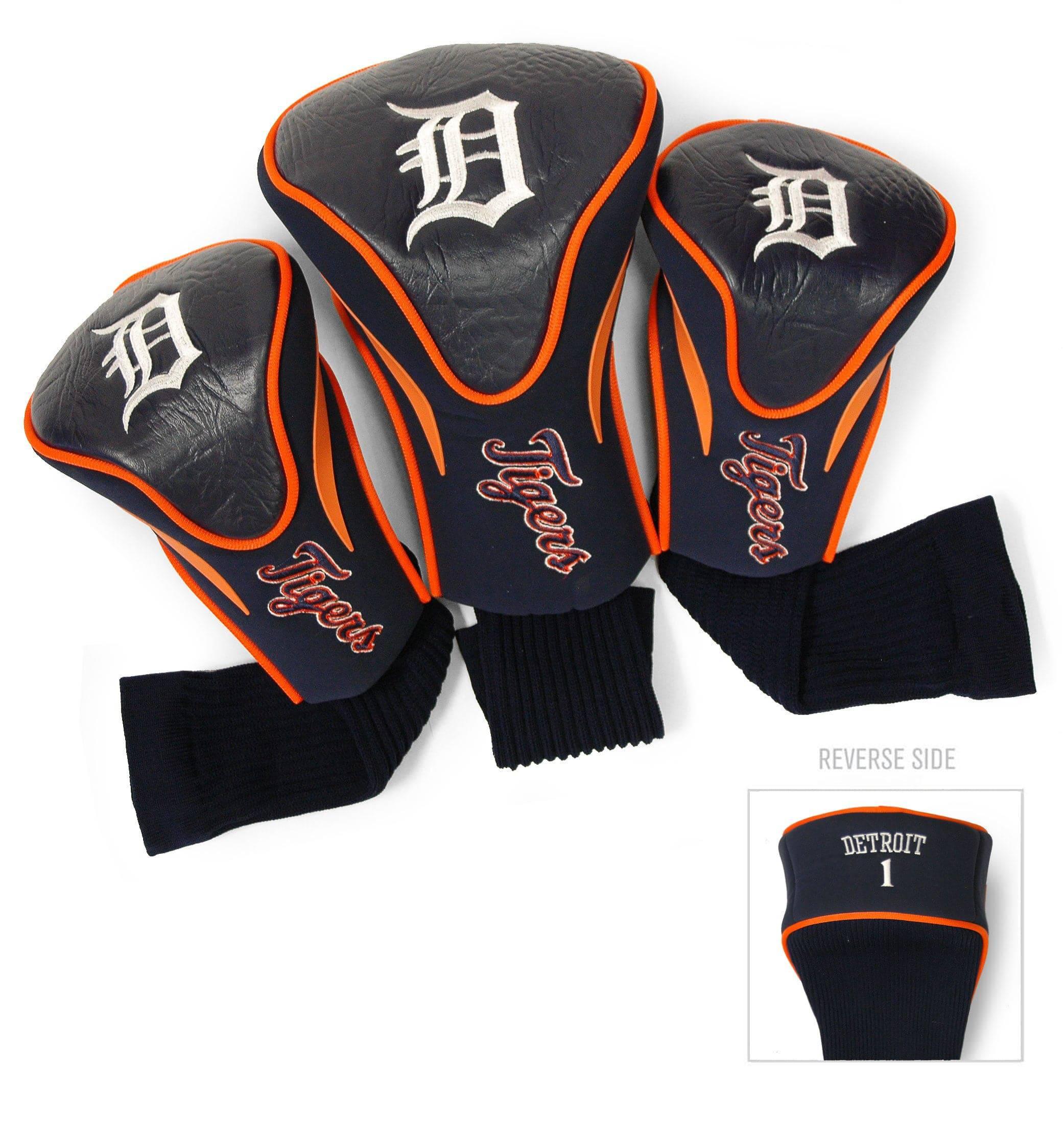 Detroit Tigers 3 Pack Contour Head Covers - 757 Sports Collectibles