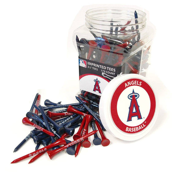 Los Angeles Angels Jar Of 175 Golf Tees - 757 Sports Collectibles