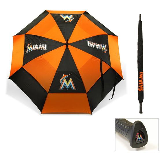 Miami Marlins Golf Umbrella - 757 Sports Collectibles