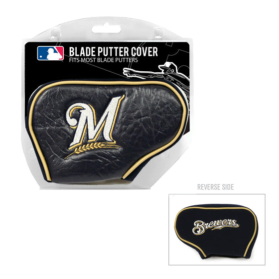Milwaukee Brewers Golf Blade Putter Cover - 757 Sports Collectibles