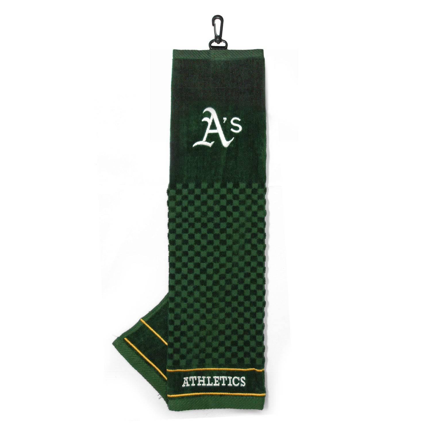 Oakland Athletics Embroidered Golf Towel - 757 Sports Collectibles