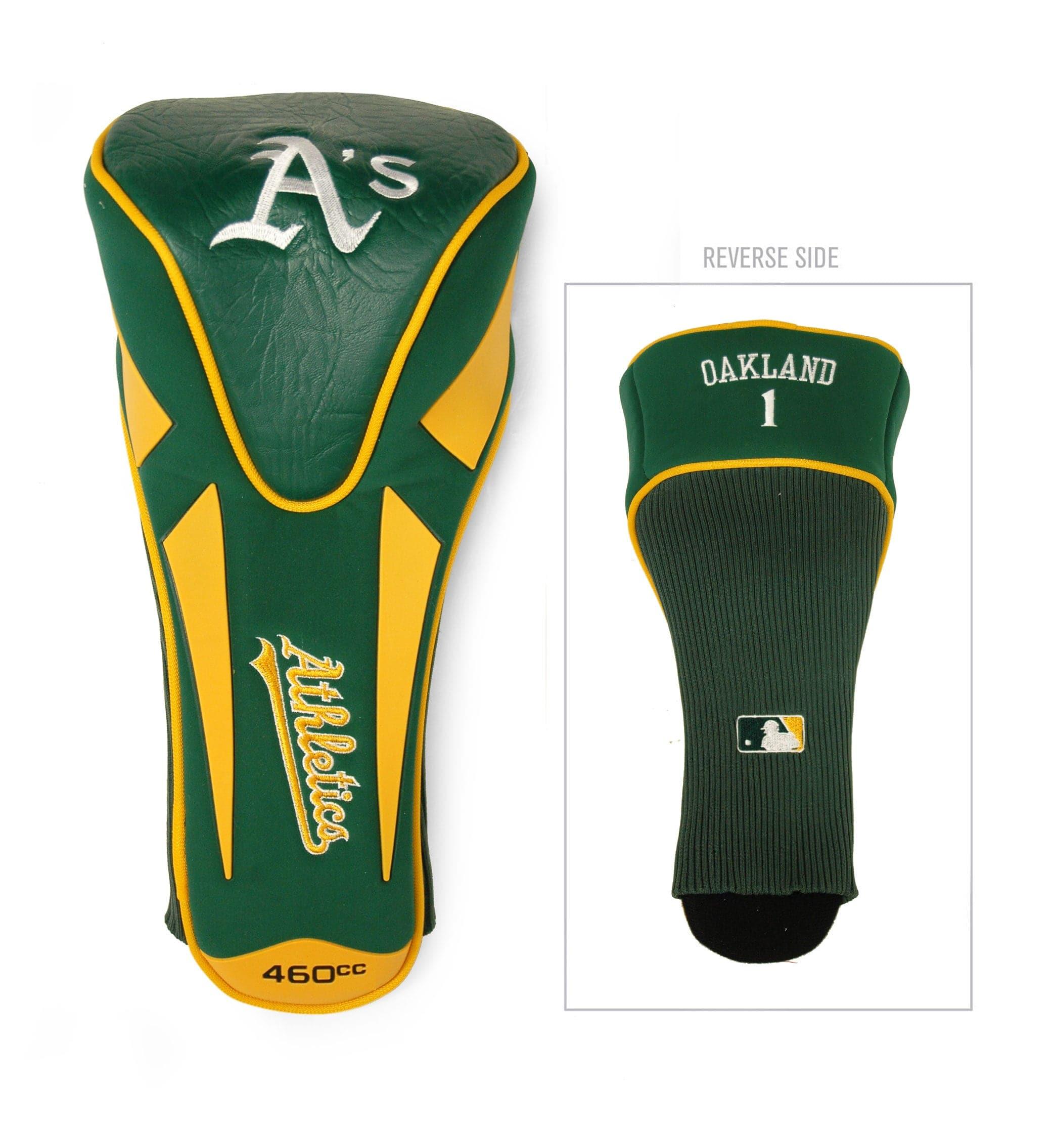 Oakland Athletics Single Apex Driver Head Cover - 757 Sports Collectibles