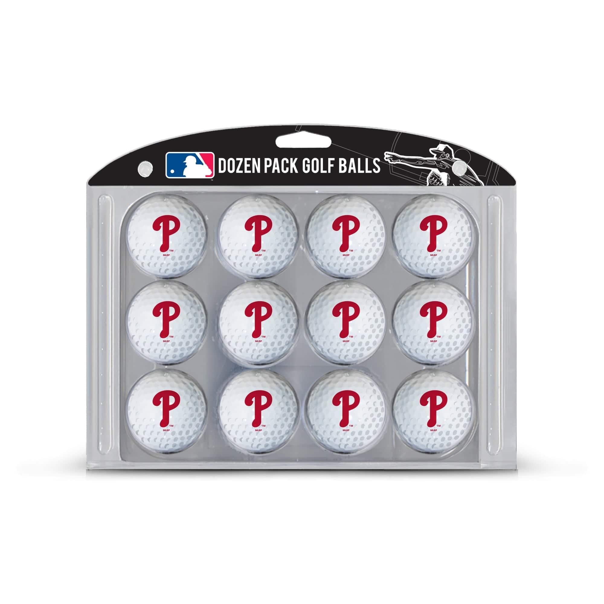 Philadelphia Phillies Golf Balls, 12 Pack - 757 Sports Collectibles
