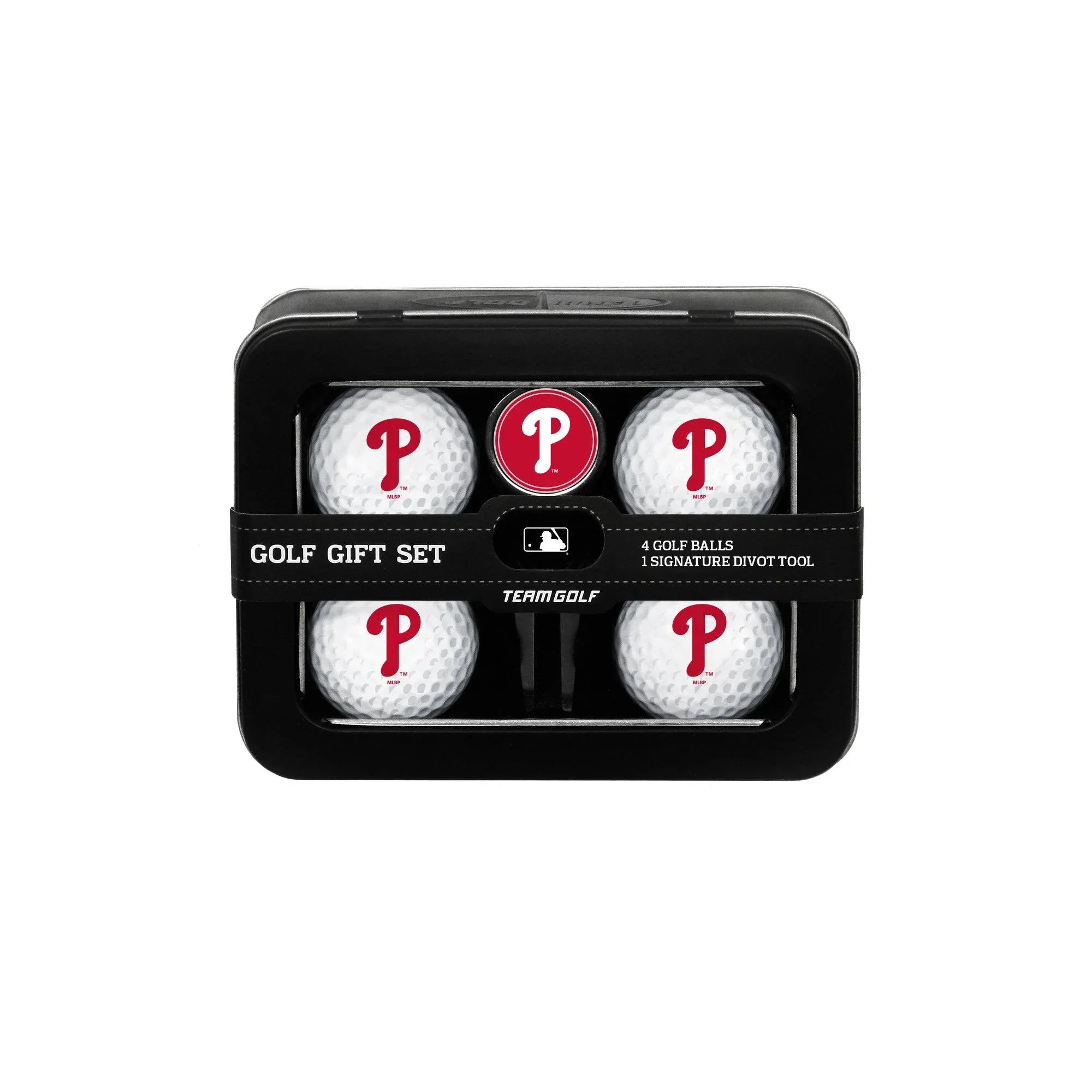 Philadelphia Phillies 4 Golf Ball And Divot Tool Set - 757 Sports Collectibles