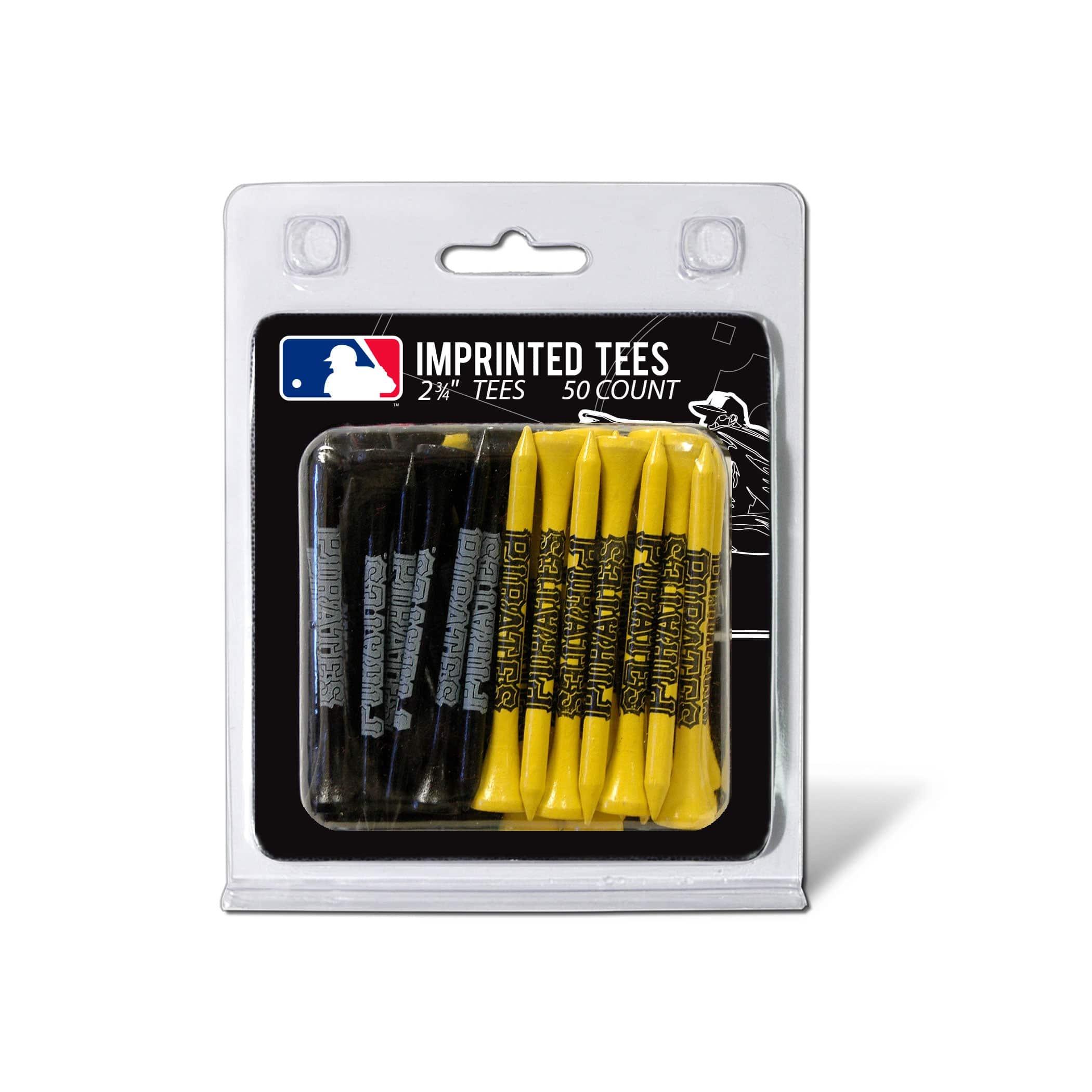 Pittsburgh Pirates Pack Of 50 Golf Tees - 757 Sports Collectibles