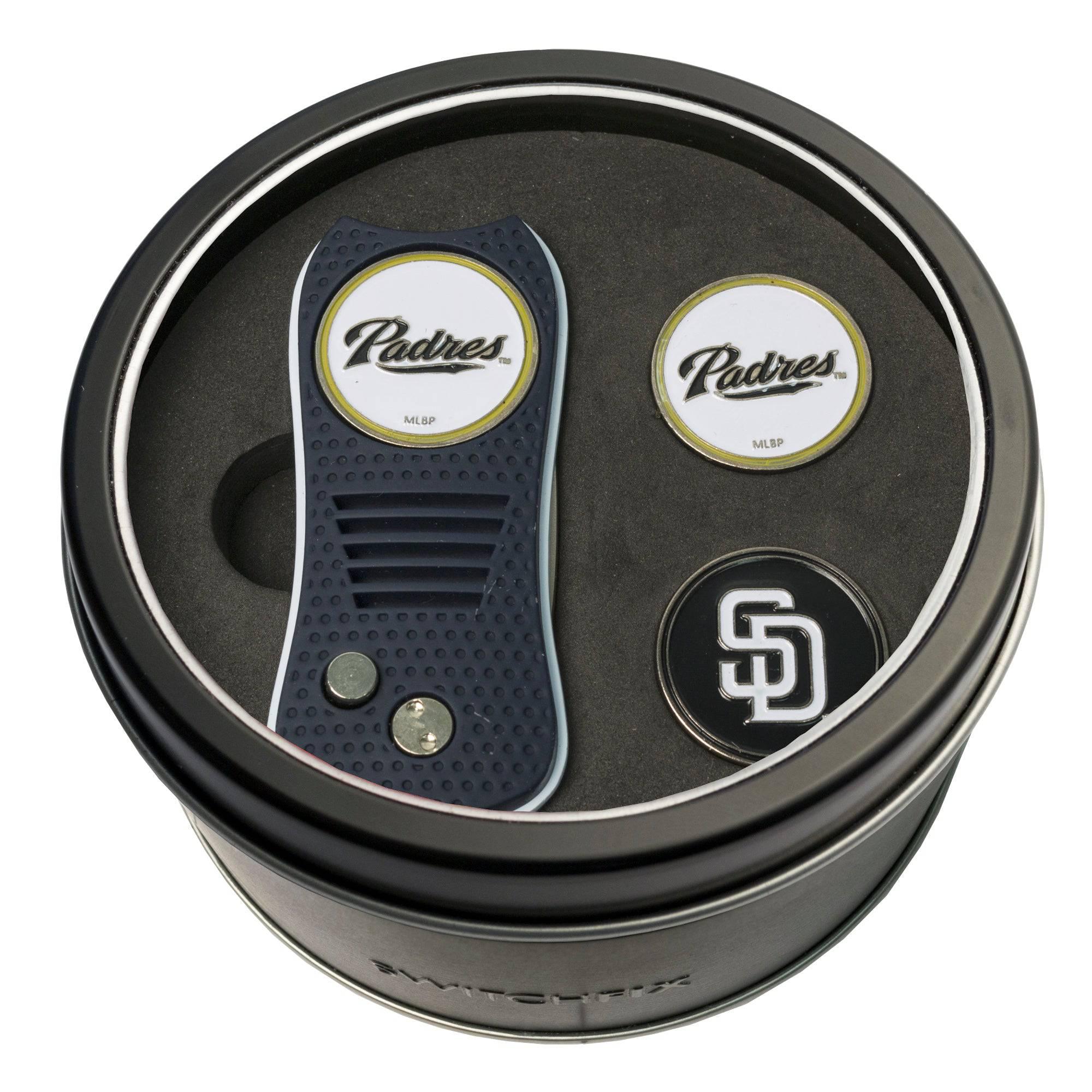 San Diego Padres Tin Set - Switchfix, 2 Markers - 757 Sports Collectibles