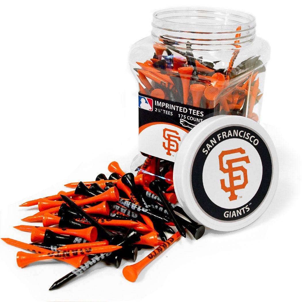 San Francisco Giants Jar Of 175 Golf Tees - 757 Sports Collectibles