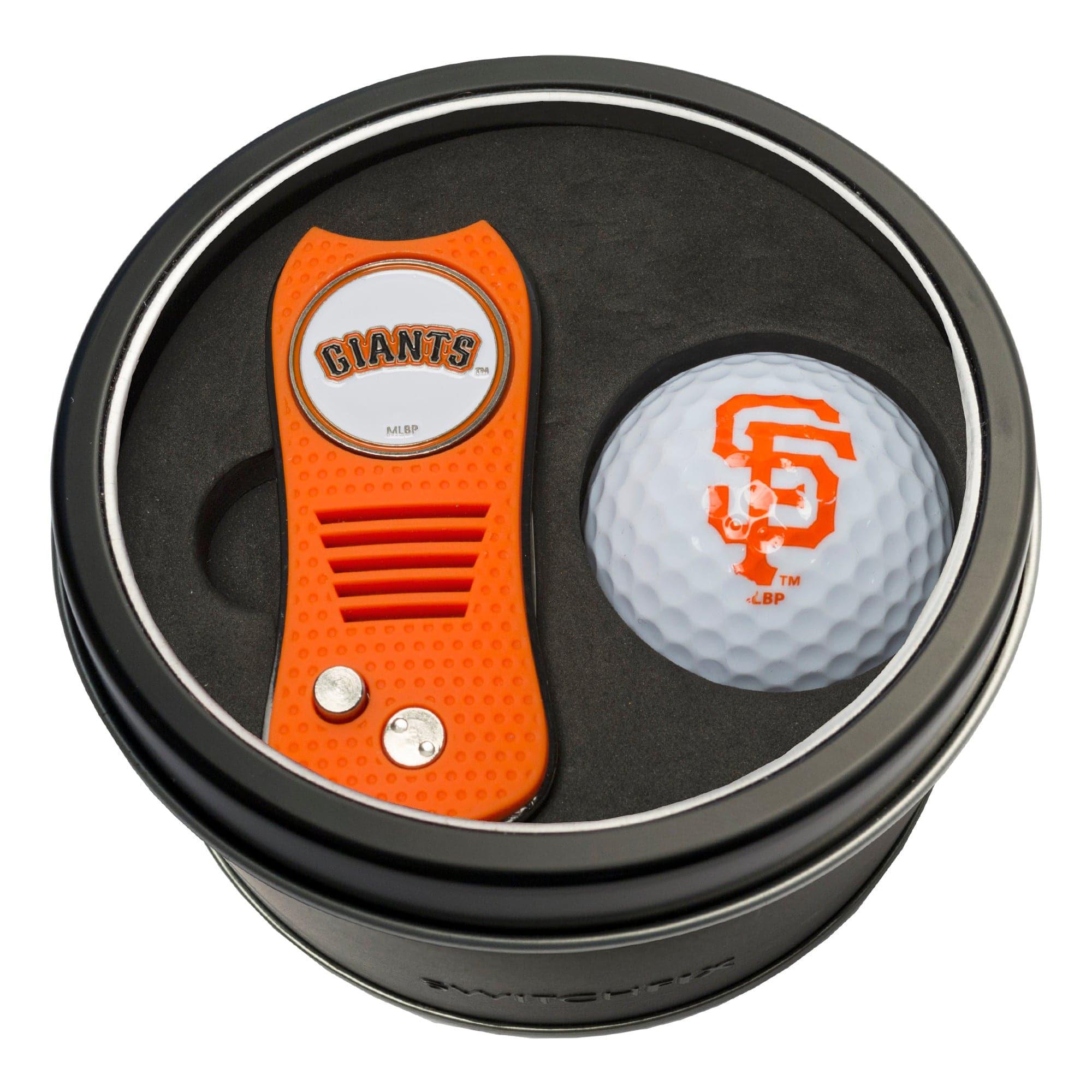 San Francisco Giants Tin Set - Switchfix, Golf Ball - 757 Sports Collectibles