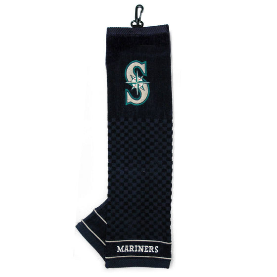 Seattle Mariners Embroidered Golf Towel - 757 Sports Collectibles