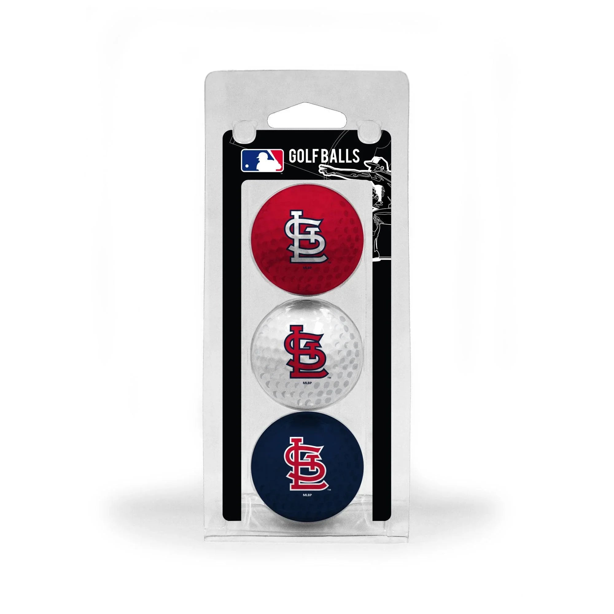 St Louis Cardinals 3 Golf Ball Pack - 757 Sports Collectibles