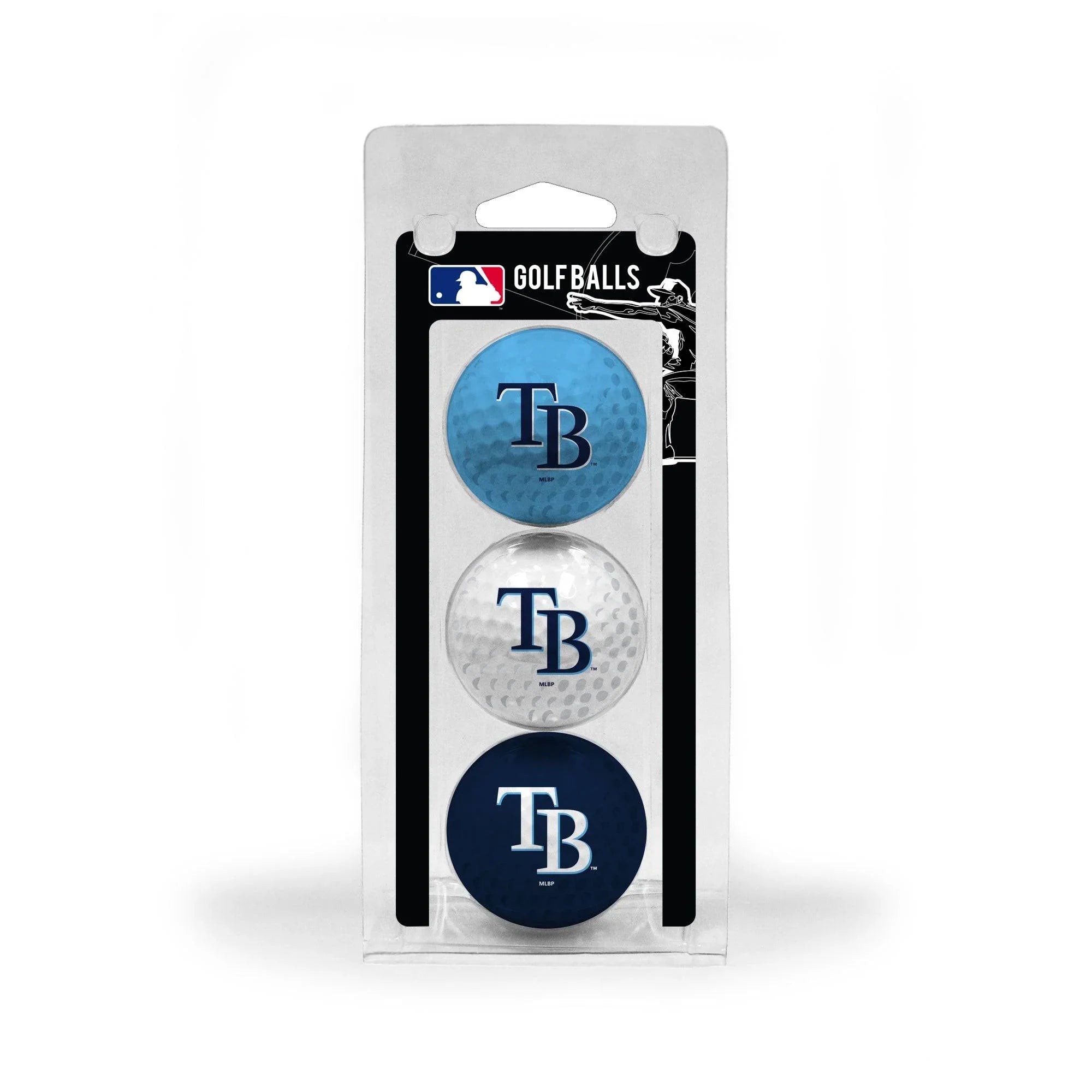 Tampa Bay Rays 3 Golf Ball Pack - 757 Sports Collectibles