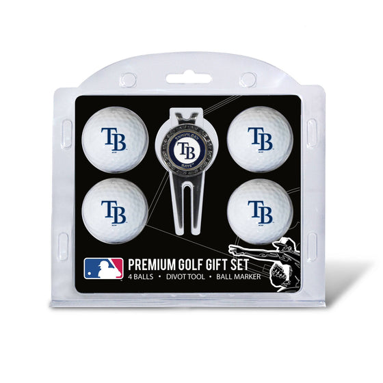 Tampa Bay Rays 4 Golf Ball And Divot Tool Set - 757 Sports Collectibles