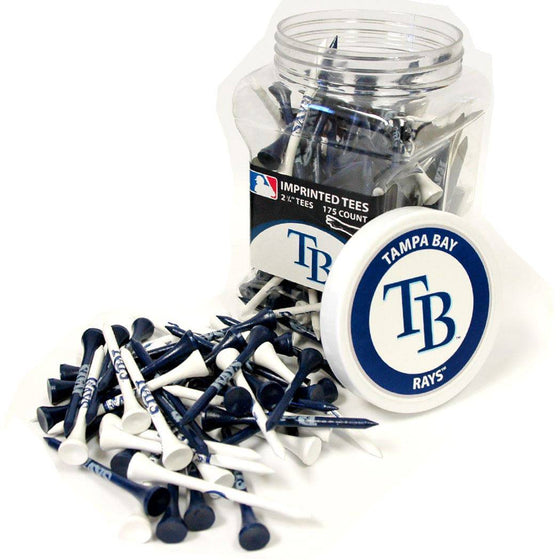 Tampa Bay Rays Jar Of 175 Golf Tees - 757 Sports Collectibles