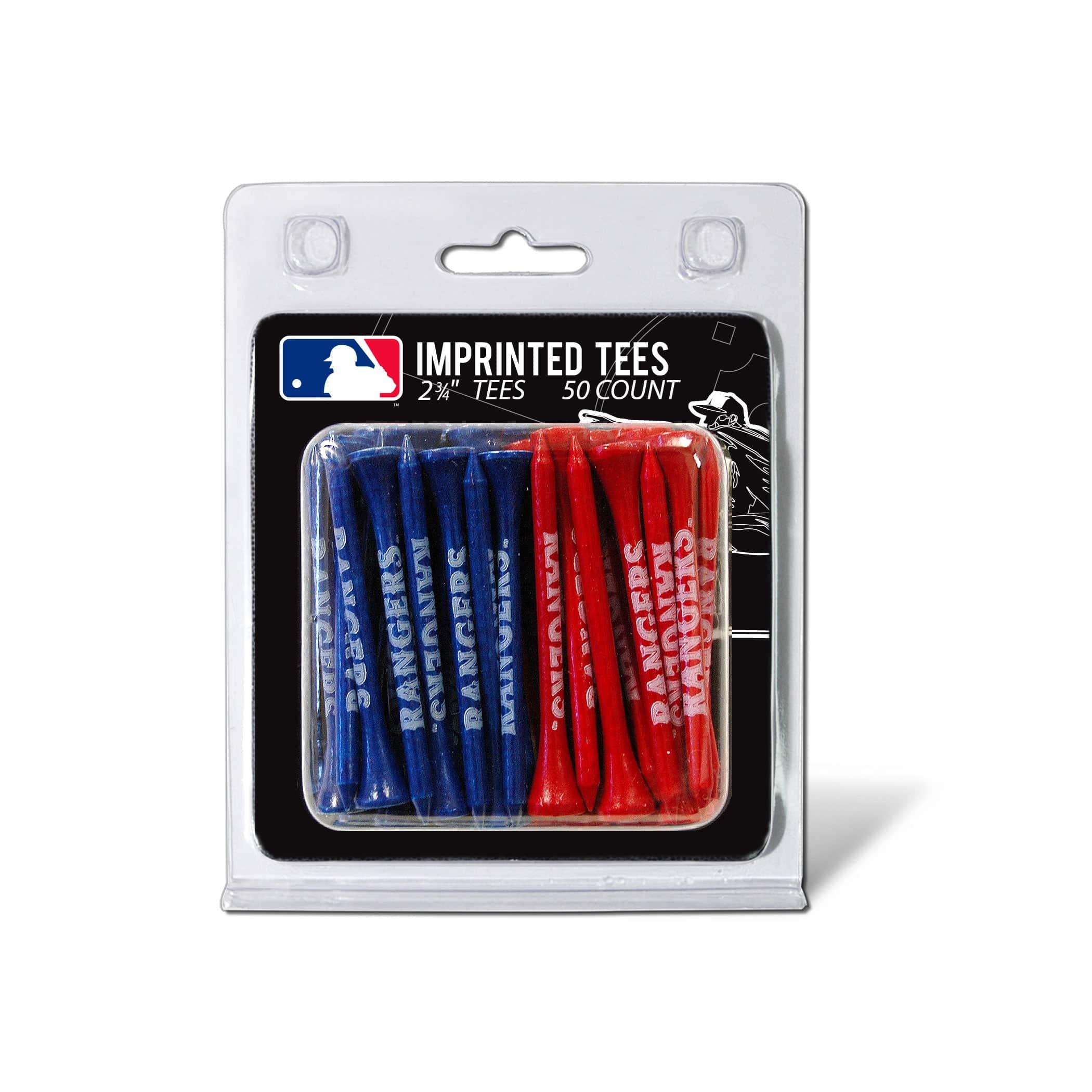Texas Rangers Pack Of 50 Golf Tees - 757 Sports Collectibles