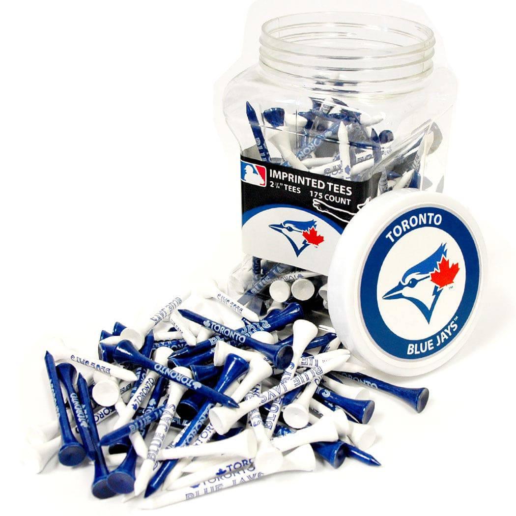 Toronto Blue Jays Jar Of 175 Golf Tees - 757 Sports Collectibles