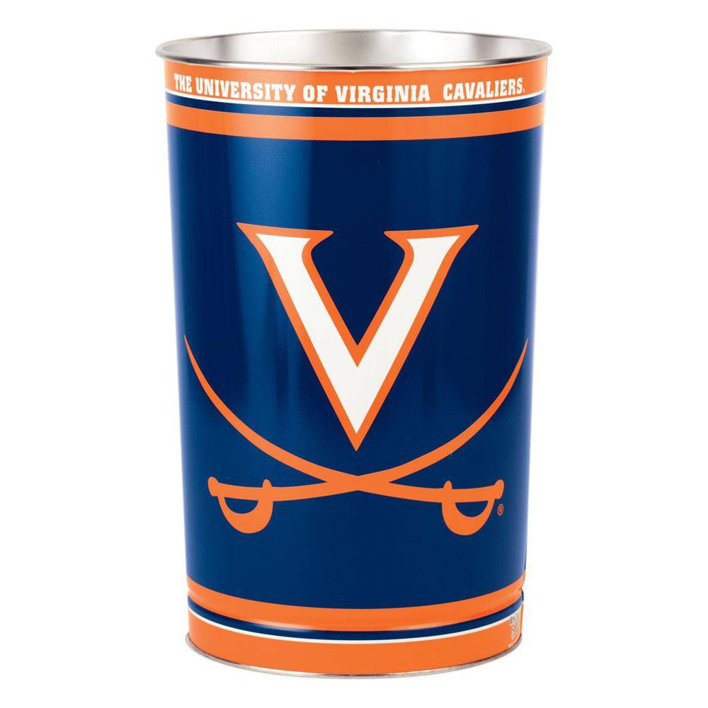 NCAA Virginia UVA Cavaliers 15" Waste Basket - 757 Sports Collectibles