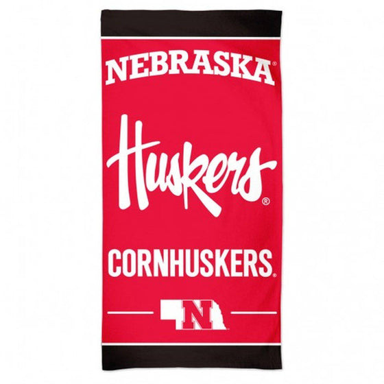 Nebraska Cornhuskers Beach Towel (CDG) - 757 Sports Collectibles