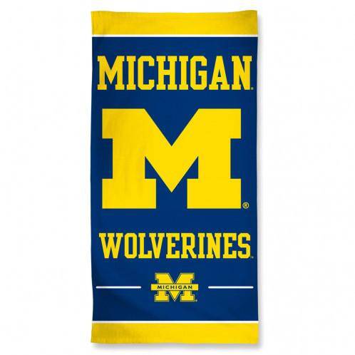 Michigan Wolverines Beach Towel (CDG) - 757 Sports Collectibles