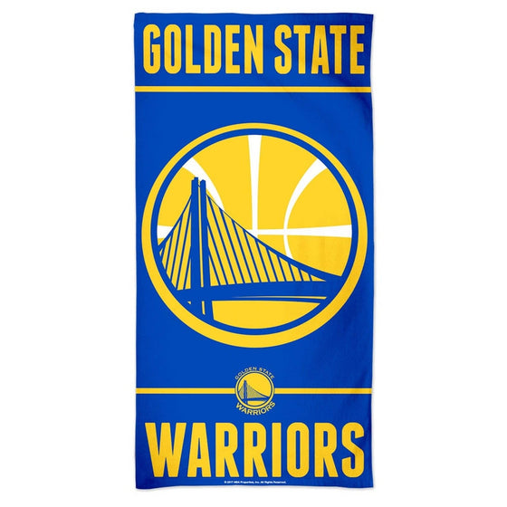 Golden State Warriors Beach Towel (CDG) - 757 Sports Collectibles