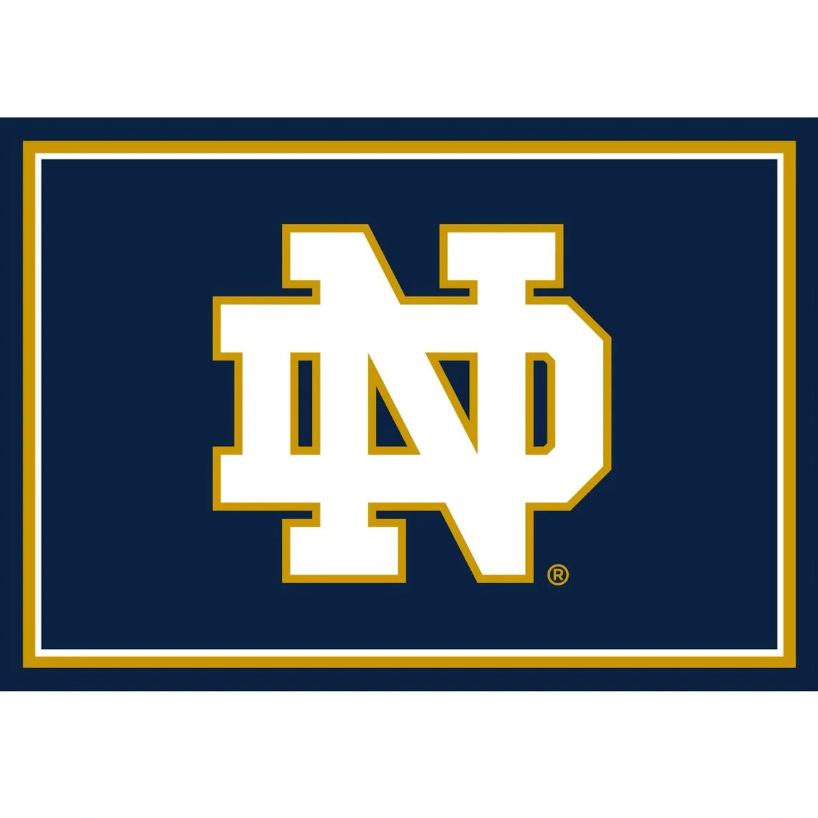 Notre Dame Fighting Irish 3x4 Area Rug