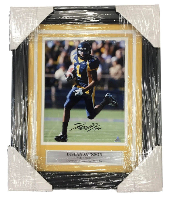 NCAA Desean Jackson California Bears  Signed & Framed 8x10 Photo STS - 757 Sports Collectibles