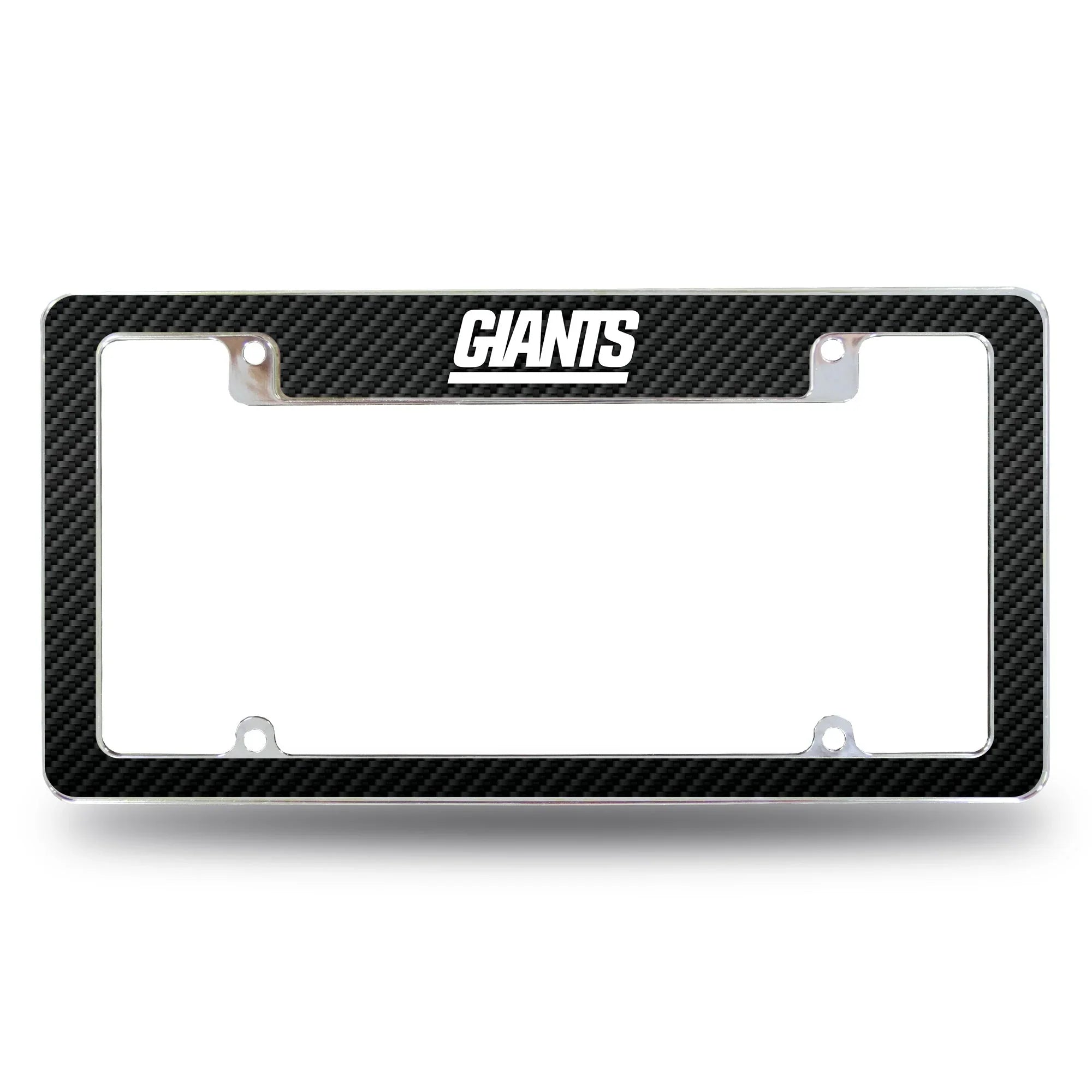 Giants - Ny - Carbon Fiber Design - All Over Chrome Frame
