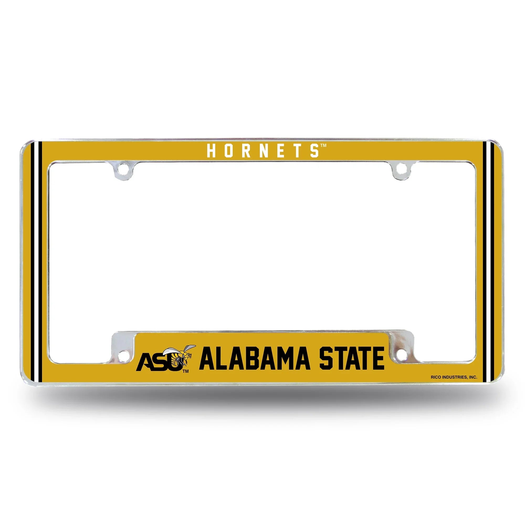 Alabama State Alternate Design All Over Chrome Frame - Bottom Oriented