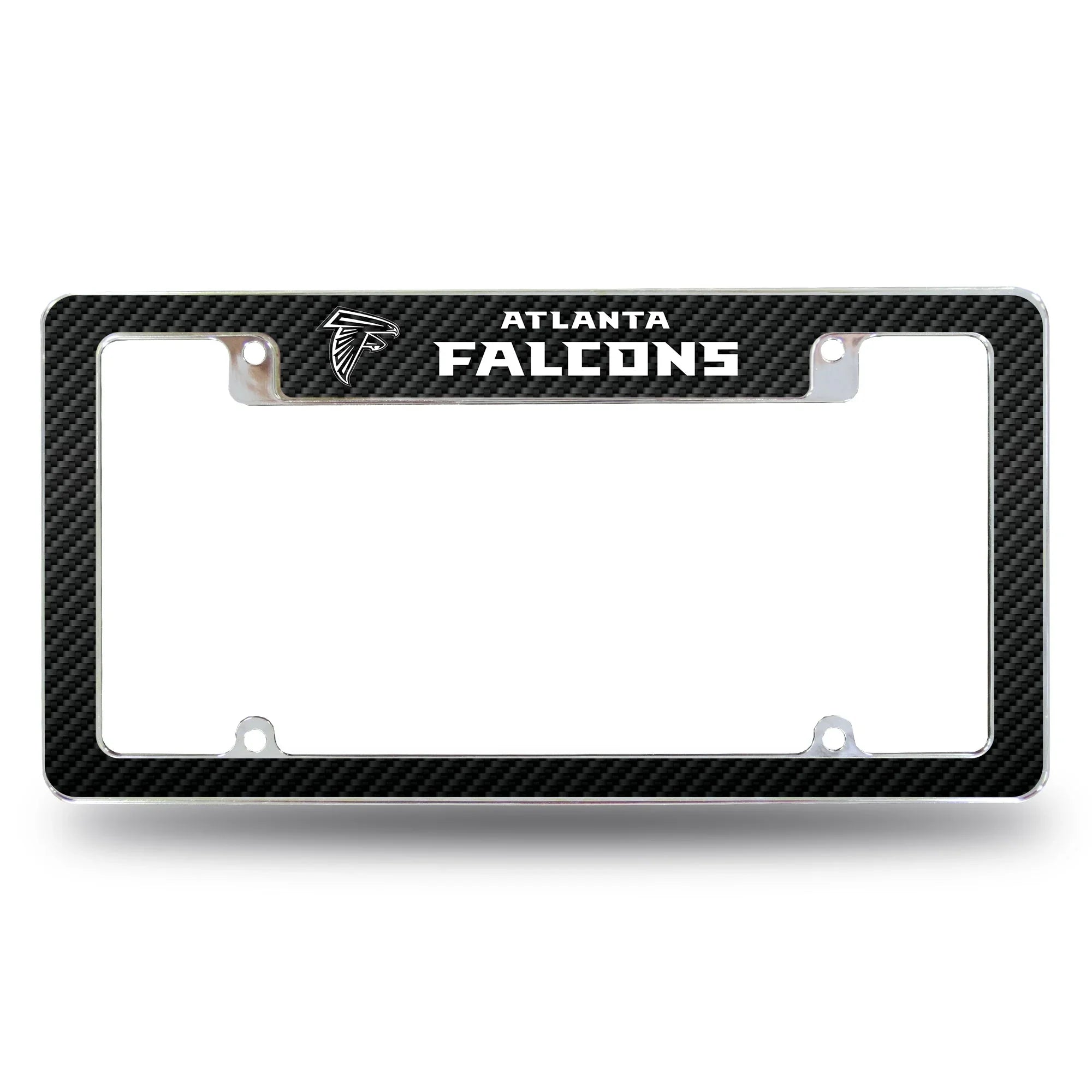 Falcons - Carbon Fiber Design - All Over Chrome Frame