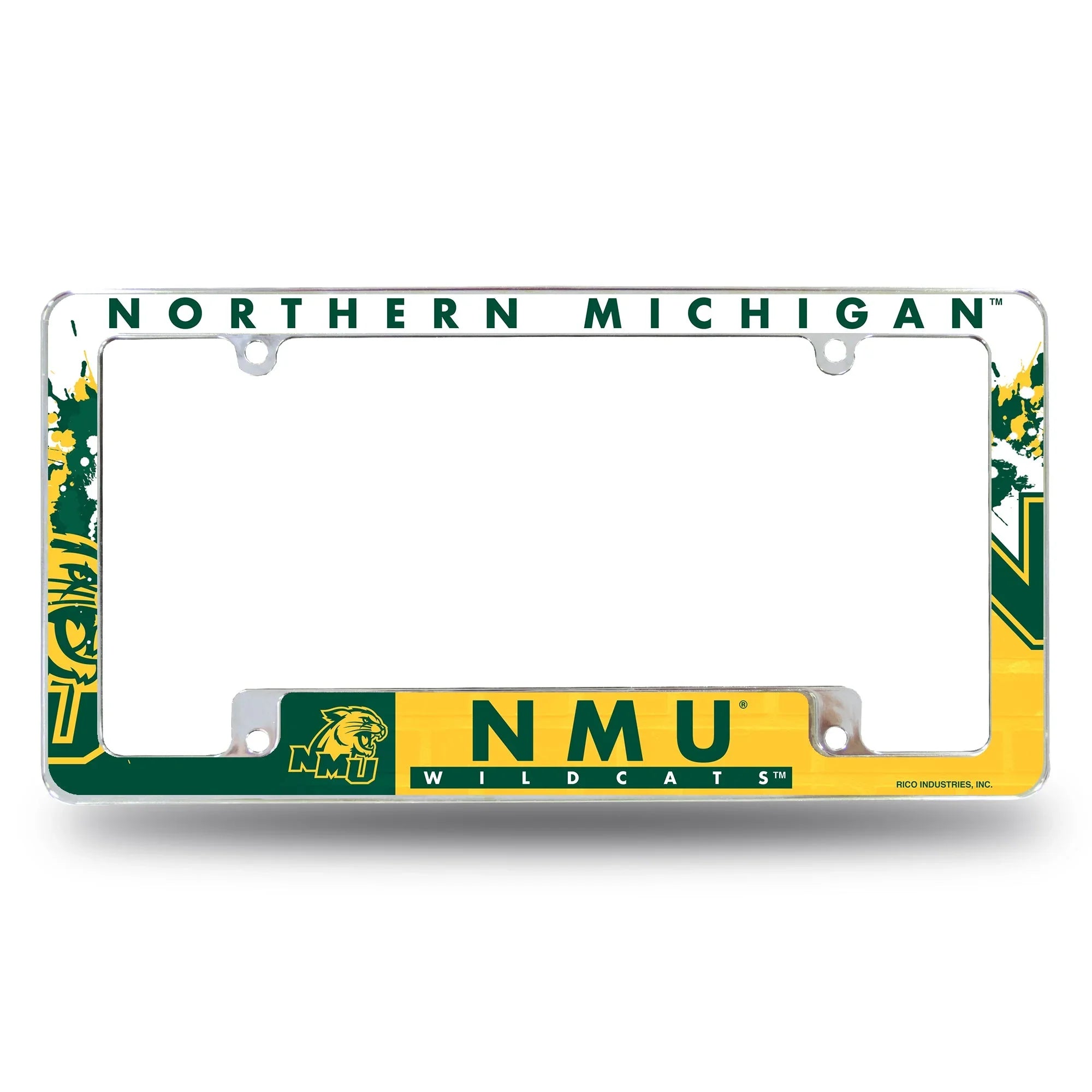 Northern Michigan All Over Chrome Frame (Bottom Oriented)
