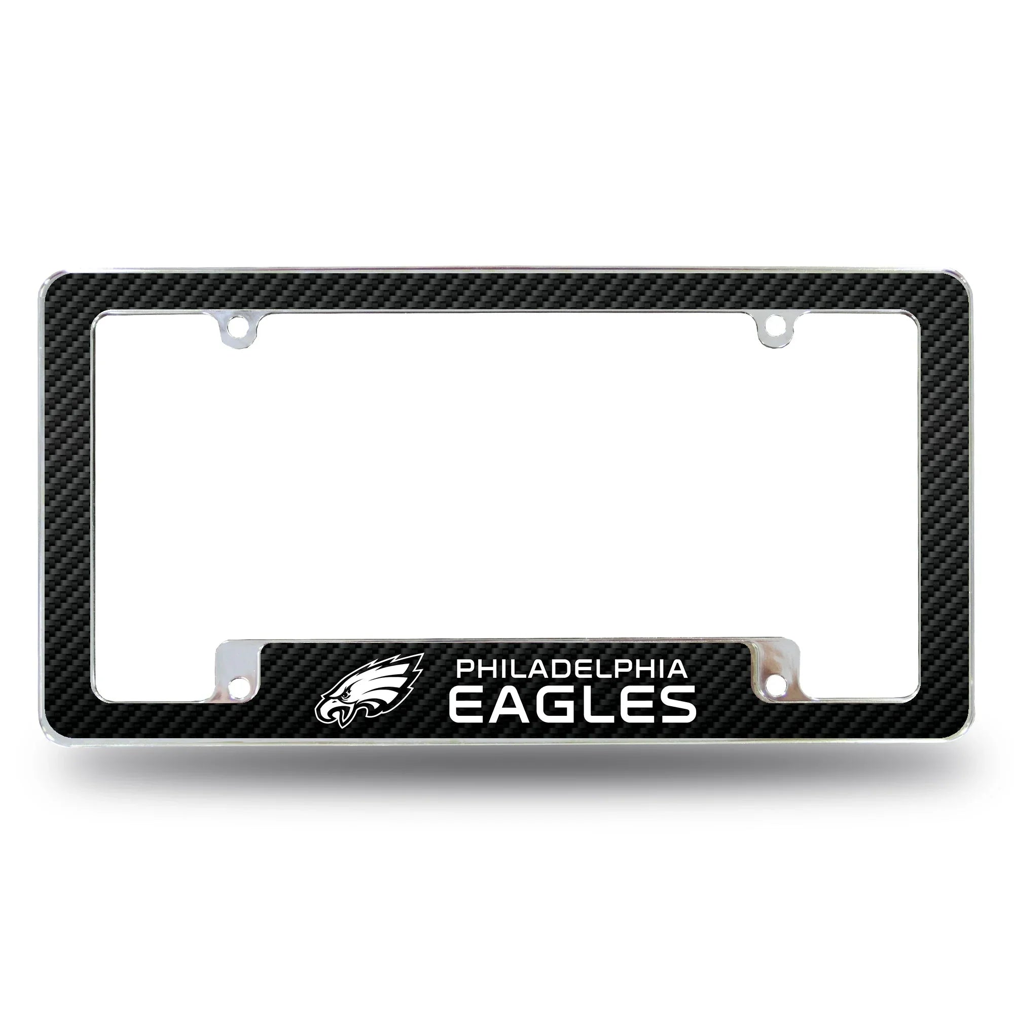 Eagles - Carbon Fiber Design - All Over Chrome Frame