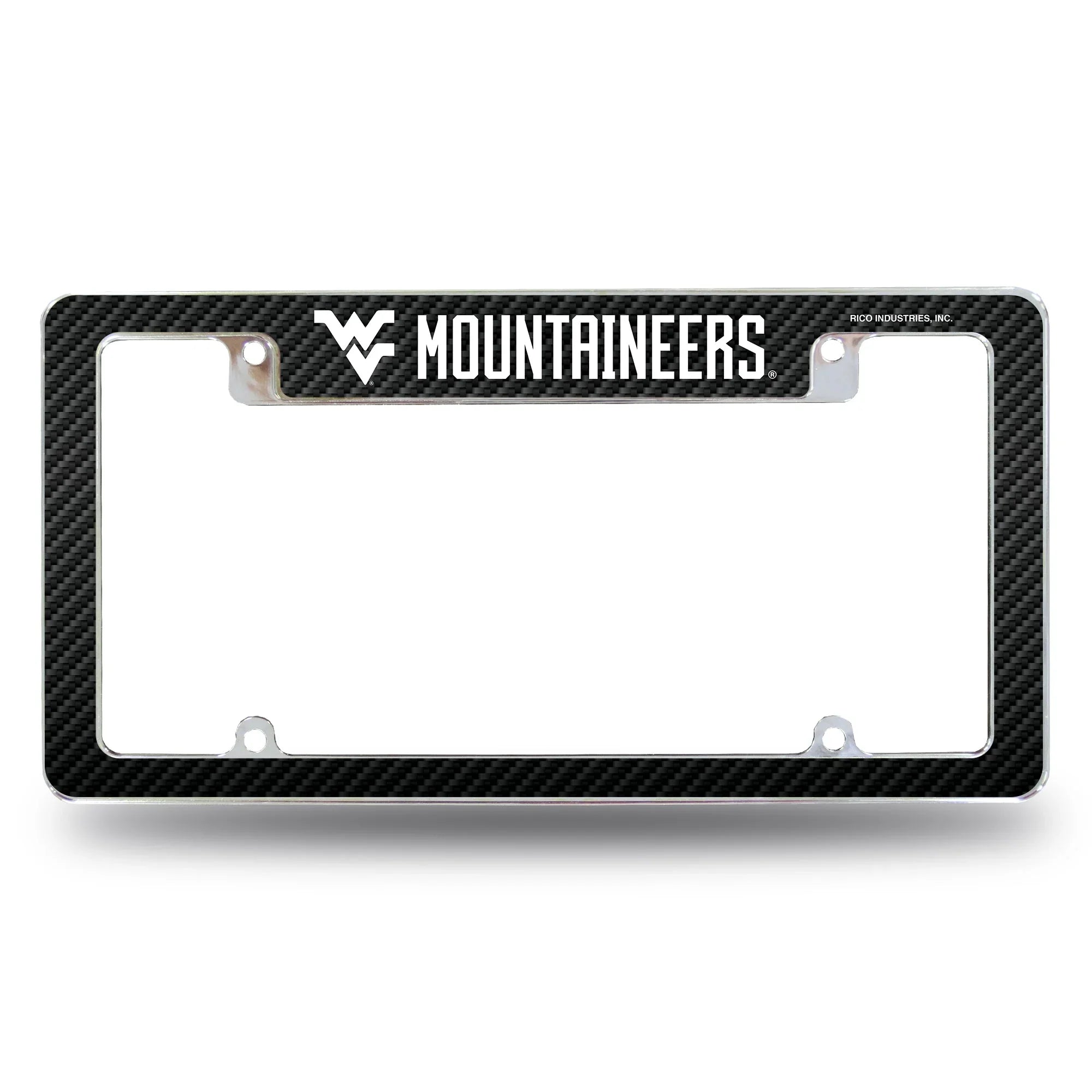 West Virginia University - Carbon Fiber Design - All Over Chrome Frame