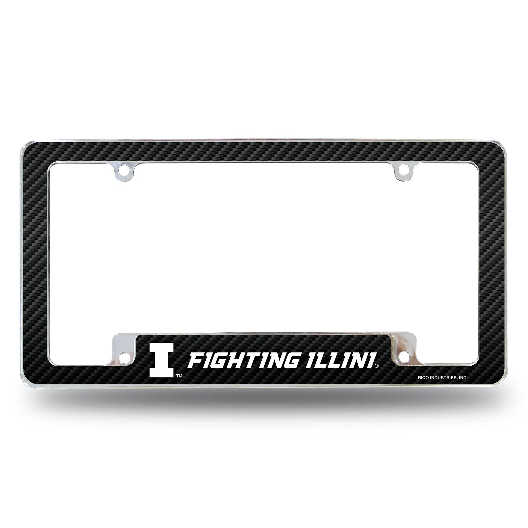 Illinois University - Carbon Fiber Design - All Over Chrome Frame