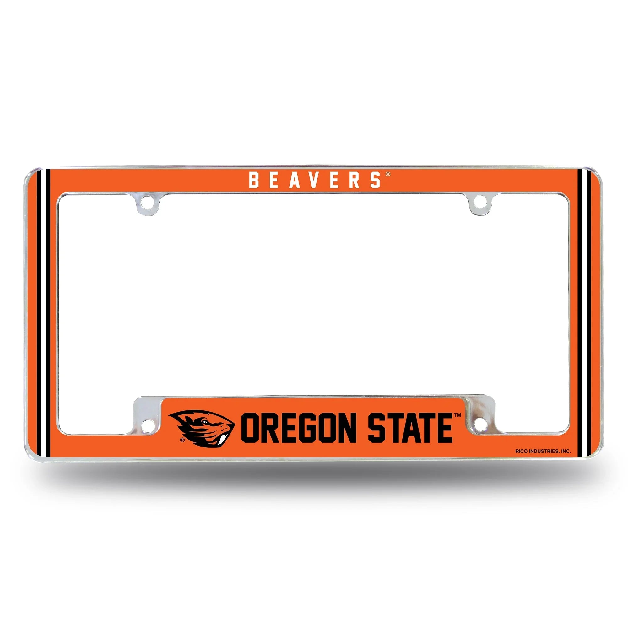 Oregon State Alternate Design All Over Chrome Frame - Bottom Oriented