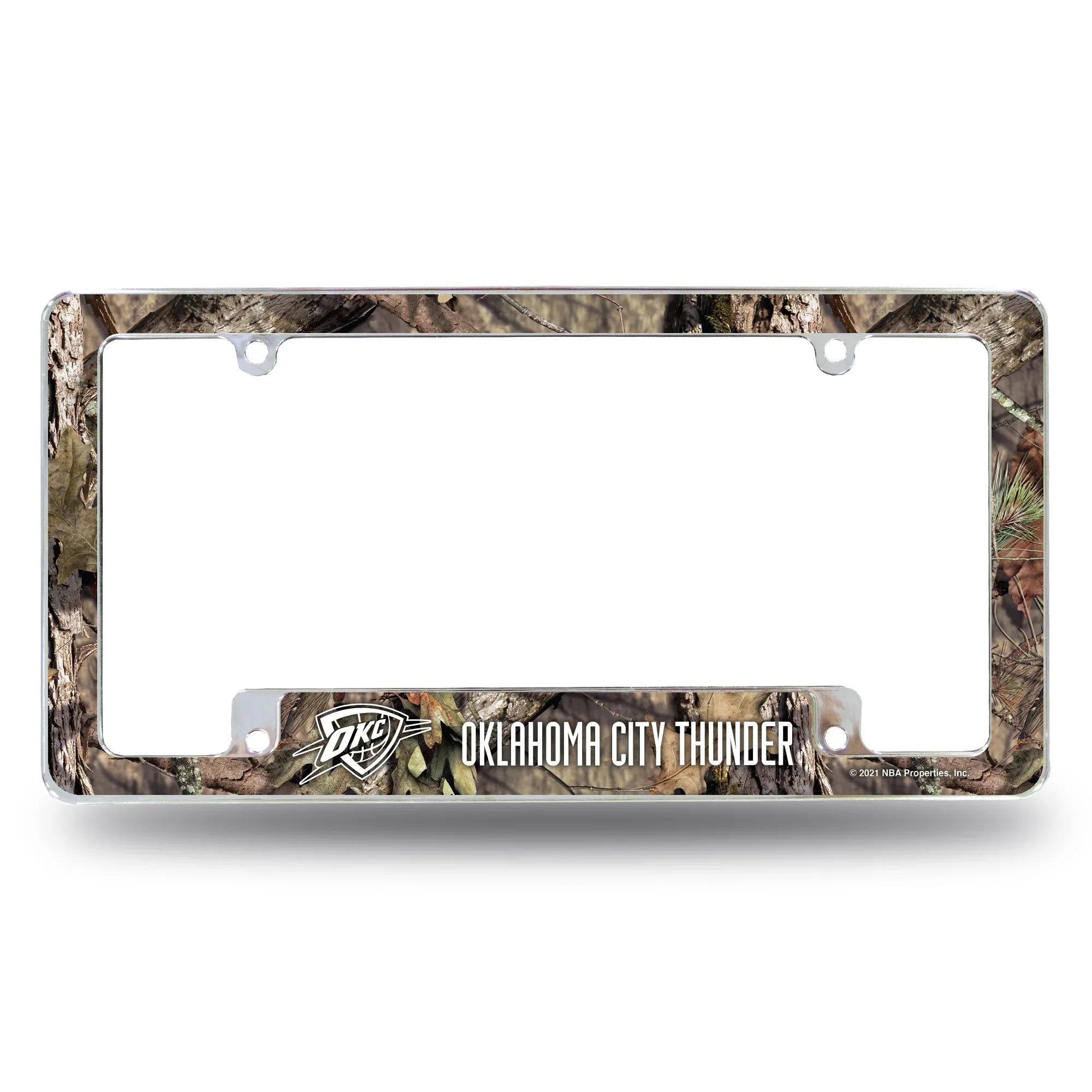 Thunder / Mossy Oak Camo Break-Up Country All Over Chrome Frame (Bottom Oriented)