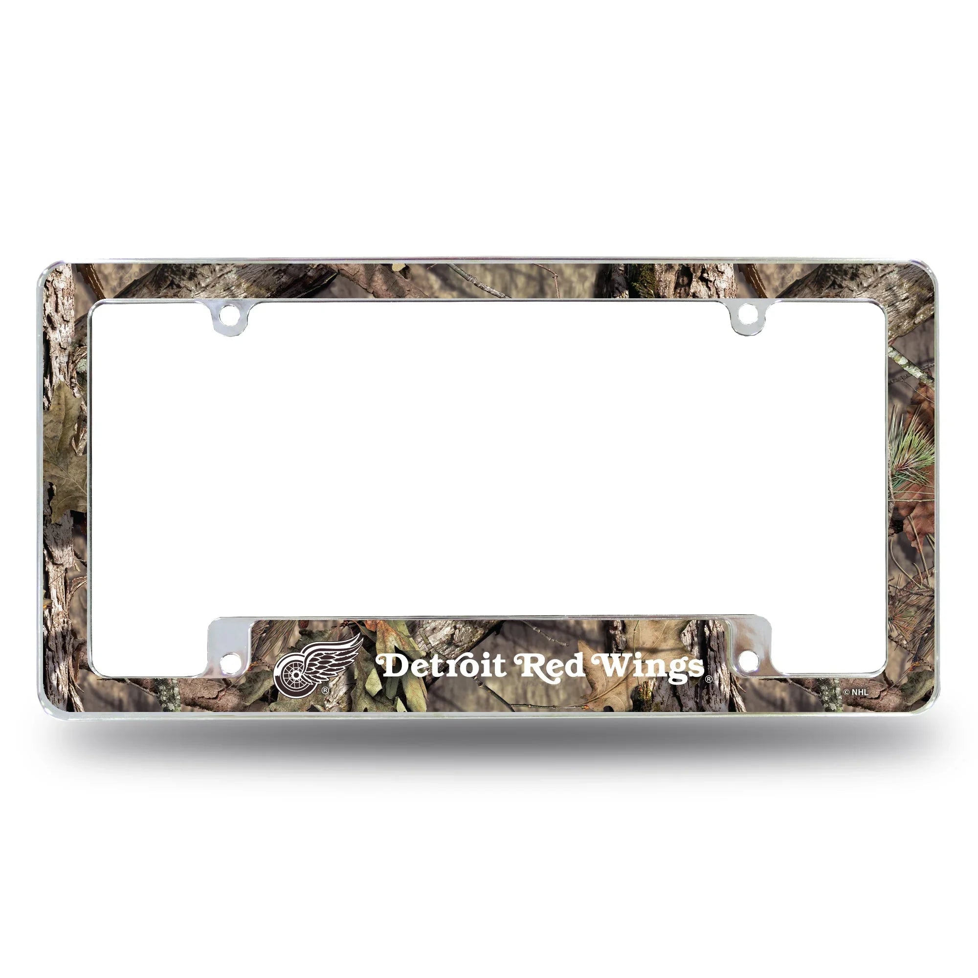 Red Wings / Mossy Oak Camo Break-Up Country All Over Chrome Frame (Bottom Oriented)