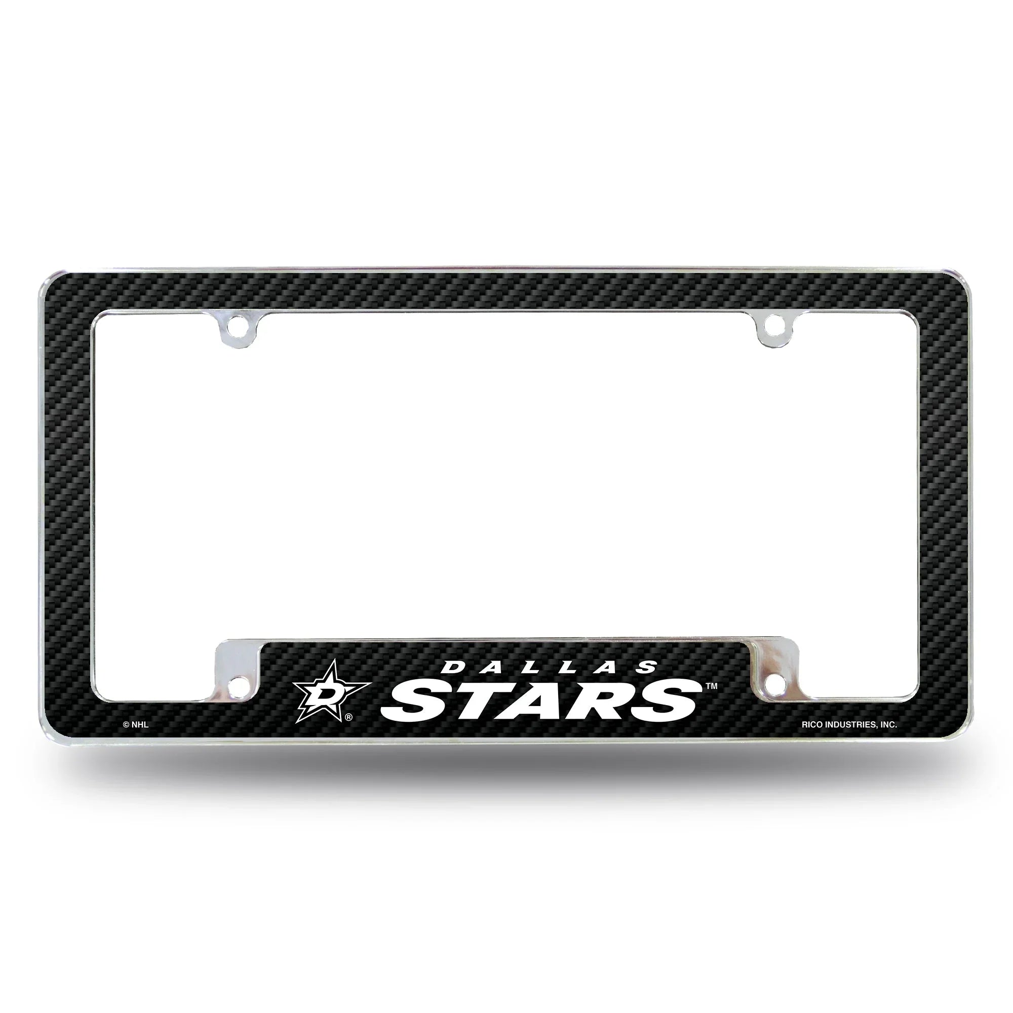 Stars - Carbon Fiber Design - All Over Chrome Frame