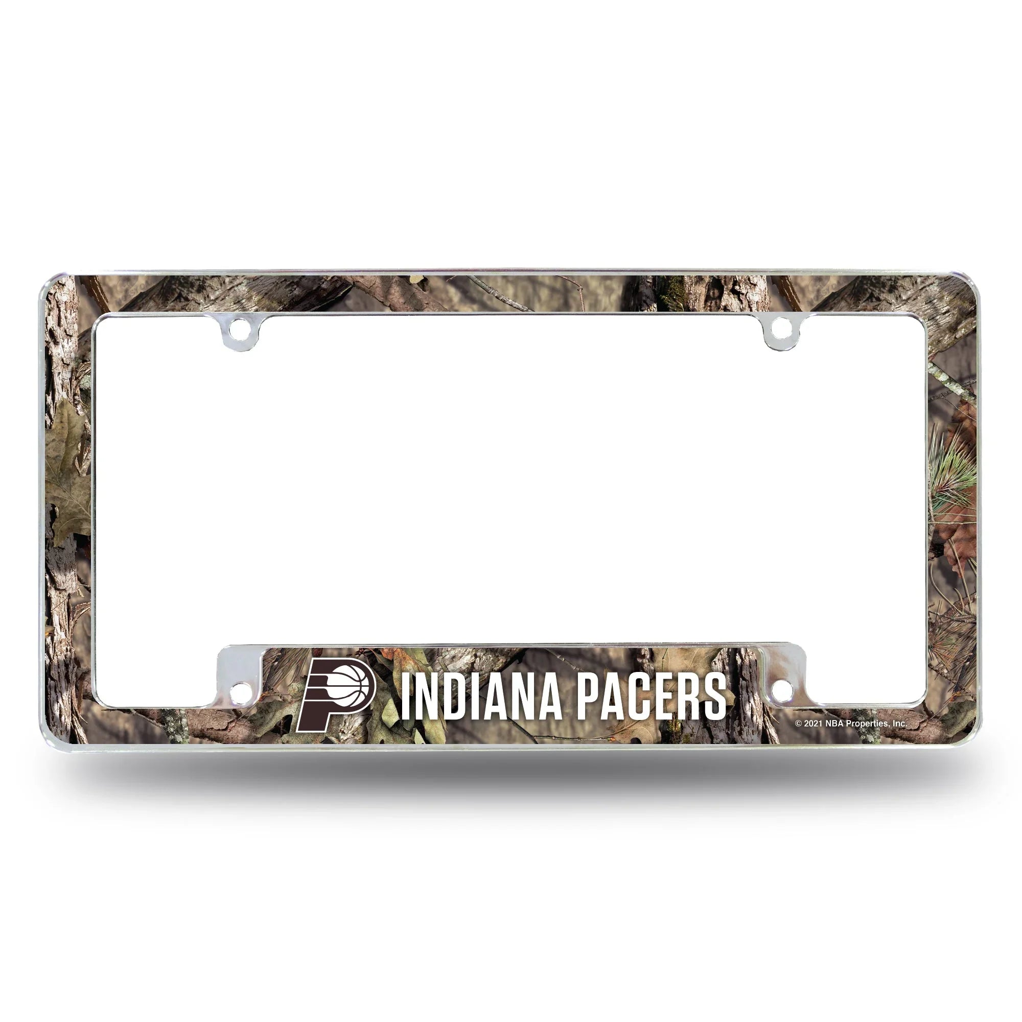 Pacers / Mossy Oak Camo Break-Up Country All Over Chrome Frame (Bottom Oriented)