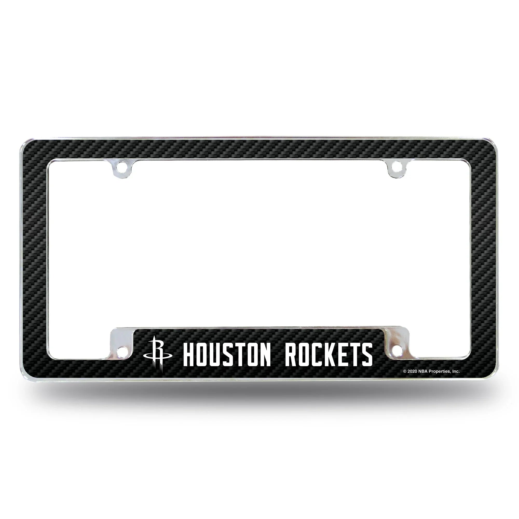 Rockets - Carbon Fiber Design - All Over Chrome Frame (Bottom Oriented)