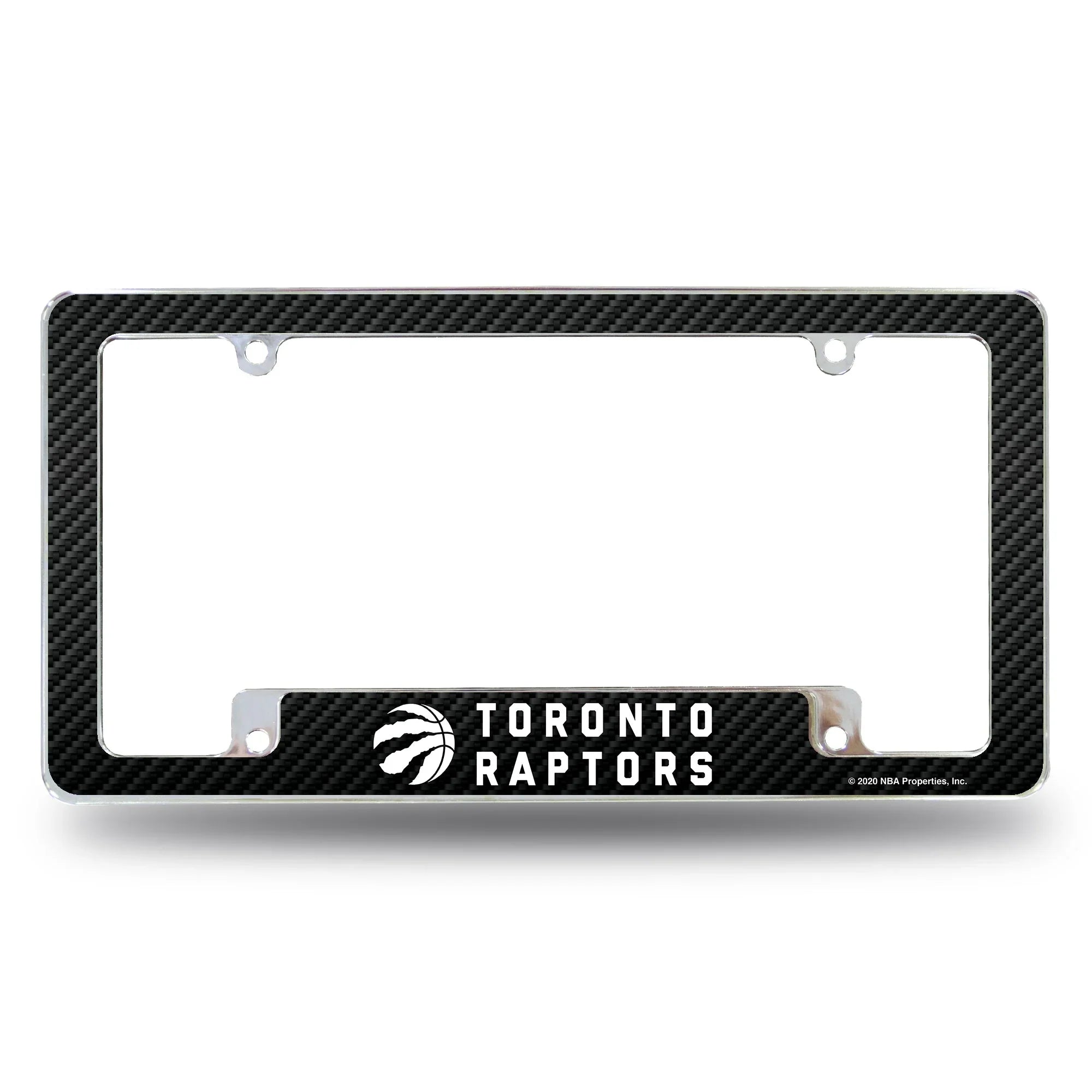 Raptors - Carbon Fiber Design - All Over Chrome Frame