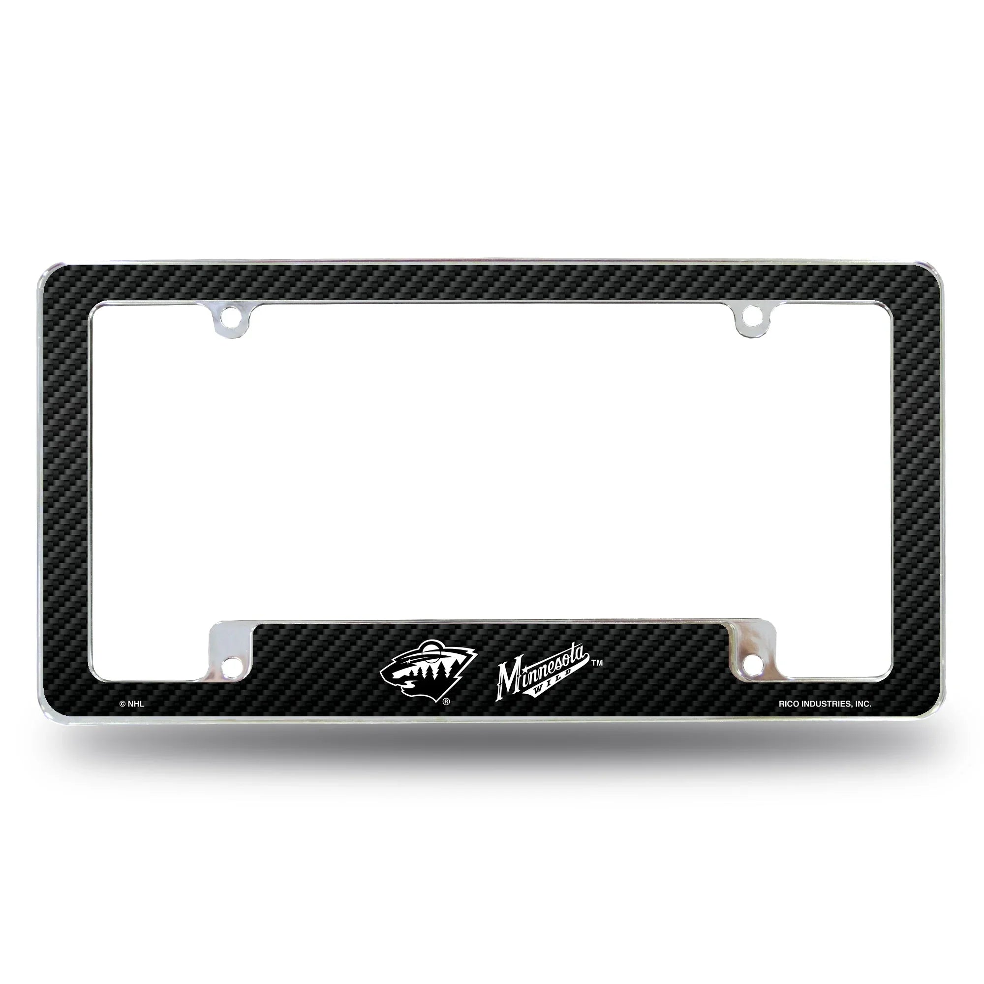 Wild - Carbon Fiber Design - All Over Chrome Frame