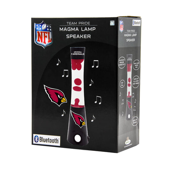 Arizona Cardinals Magma Lamp - Bluetooth Speaker - 757 Sports Collectibles
