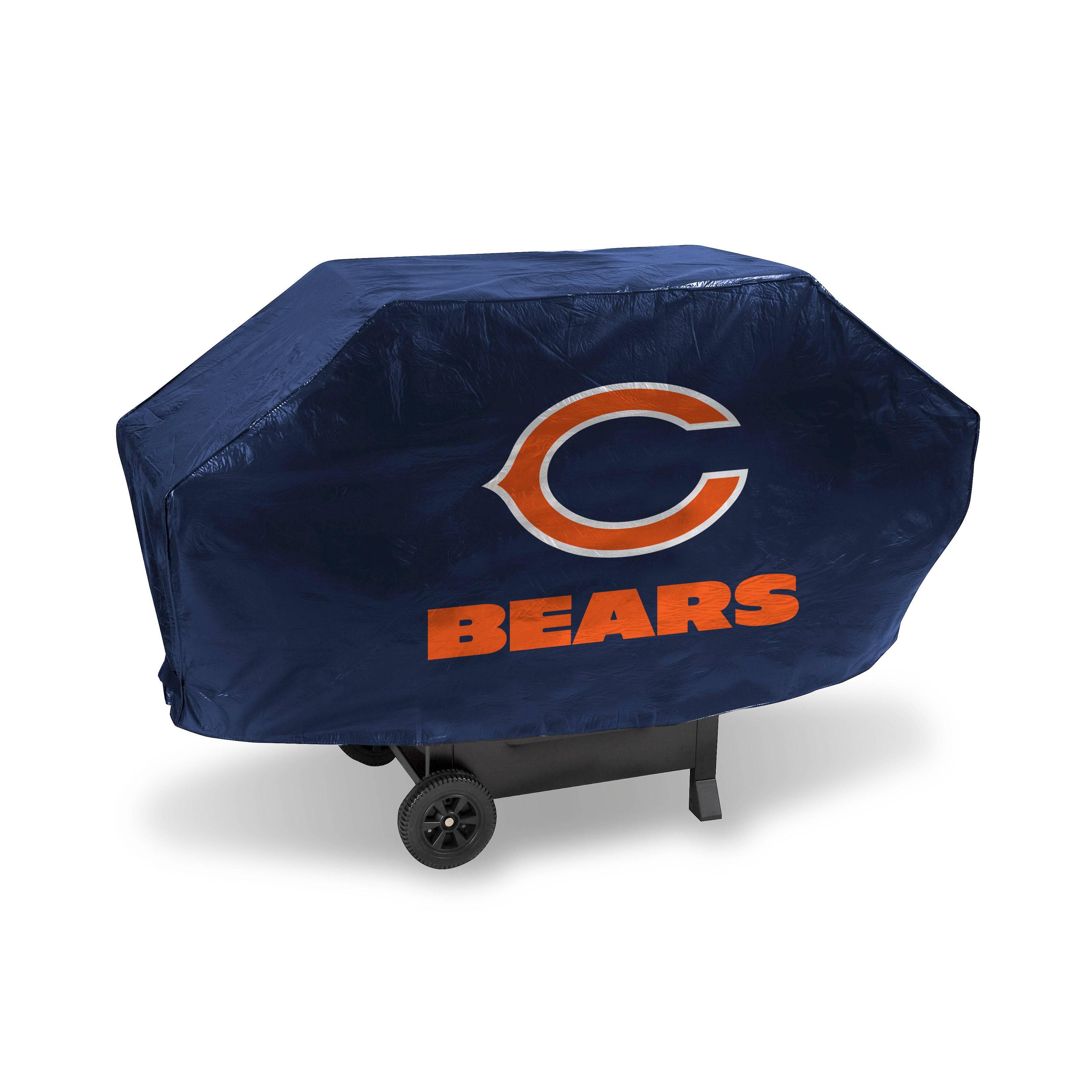 CHICAGO BEARS DELUXE GRILL COVER-(Navy Background) (Rico) - 757 Sports Collectibles