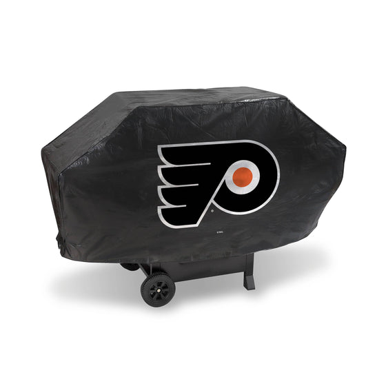 PHILADELPHIA FLYERS DELUXE GRILL COVER-(Black Background) (Rico) - 757 Sports Collectibles